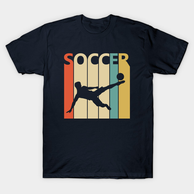 Vintage Retro Soccer Player Gift